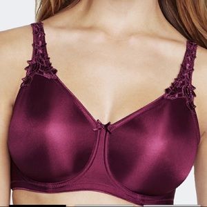 NWOT Dominique Burgundy Bra